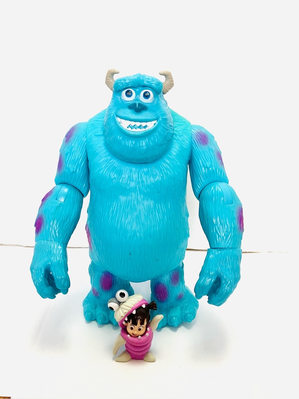 Disney Monsters Inc Sulley & Boo Figures Lot(2) Minor Marks Read